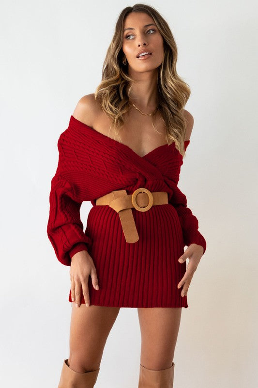 SWEATER DRESS