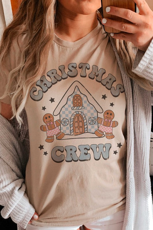 CHRISTMAS CREW GRAPHIC TEE