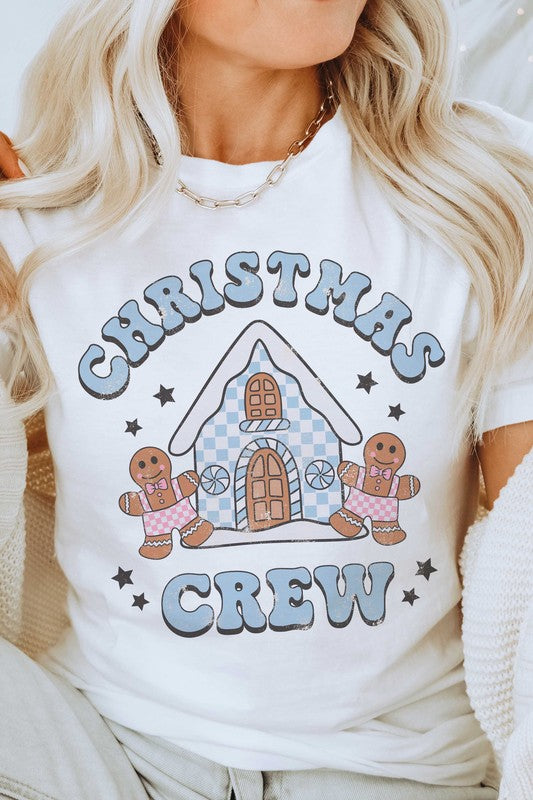 CHRISTMAS CREW GRAPHIC TEE