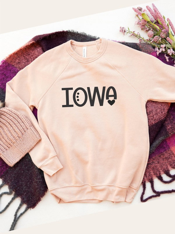 Iowa Premium Bella Canvas Sweatshirt