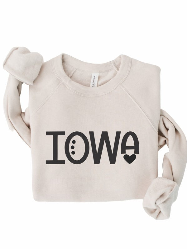 Iowa Premium Bella Canvas Sweatshirt