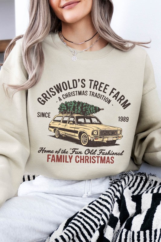 Christmas Fleece Sweatshirt