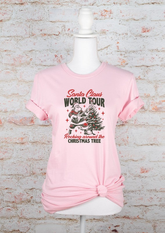 Santa World Tour Graphic Tee