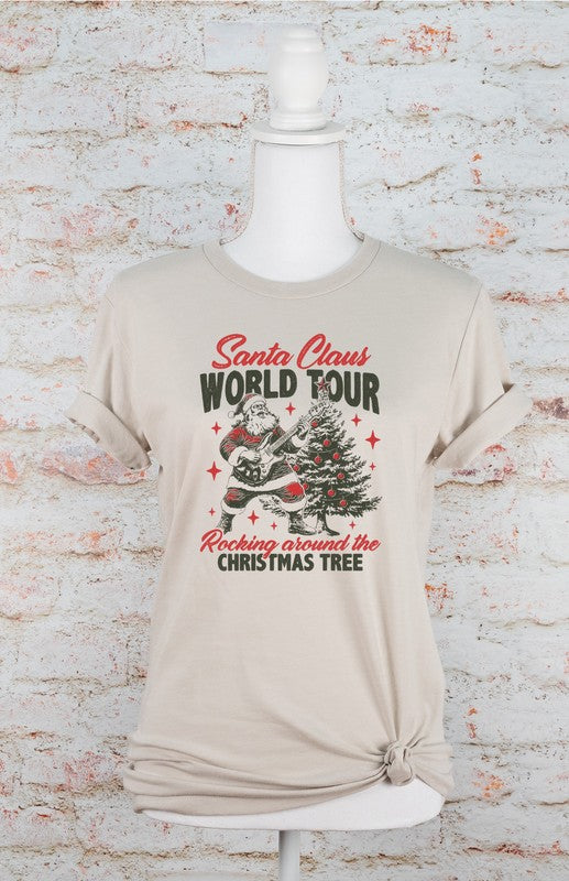 Santa World Tour Graphic Tee