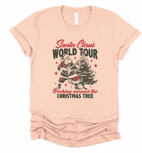 Santa World Tour Graphic Tee