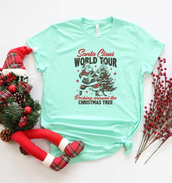 Santa World Tour Graphic Tee