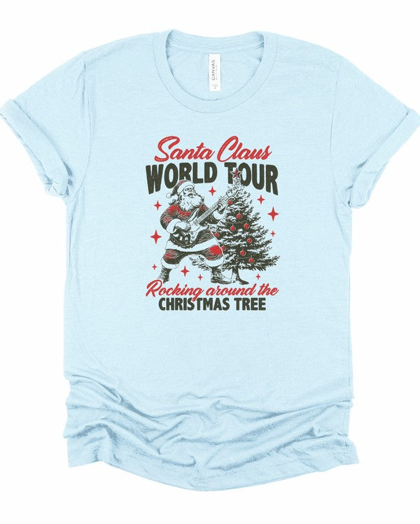 Santa World Tour Graphic Tee