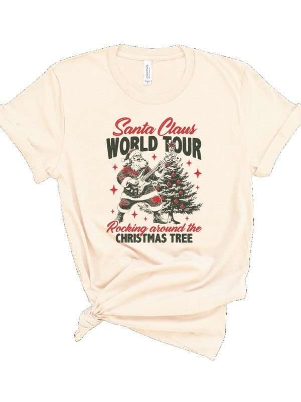 Santa World Tour Graphic Tee