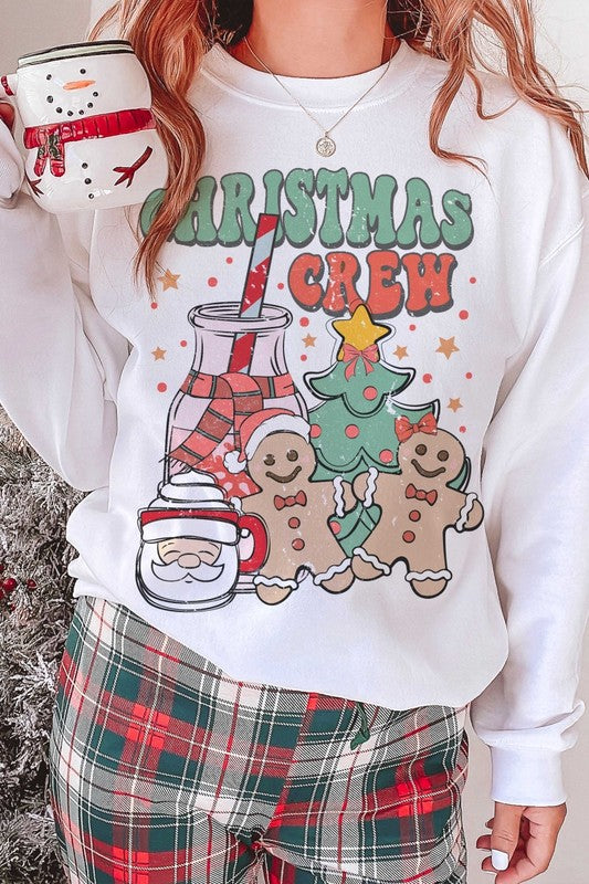 CHRISTMAS CREW Graphic Sweatshirt